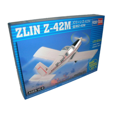 KIT PARA MONTAR HOBBY BOSS AVIÃO ZLIN Z-42M 1/72 HBS ZF-80299